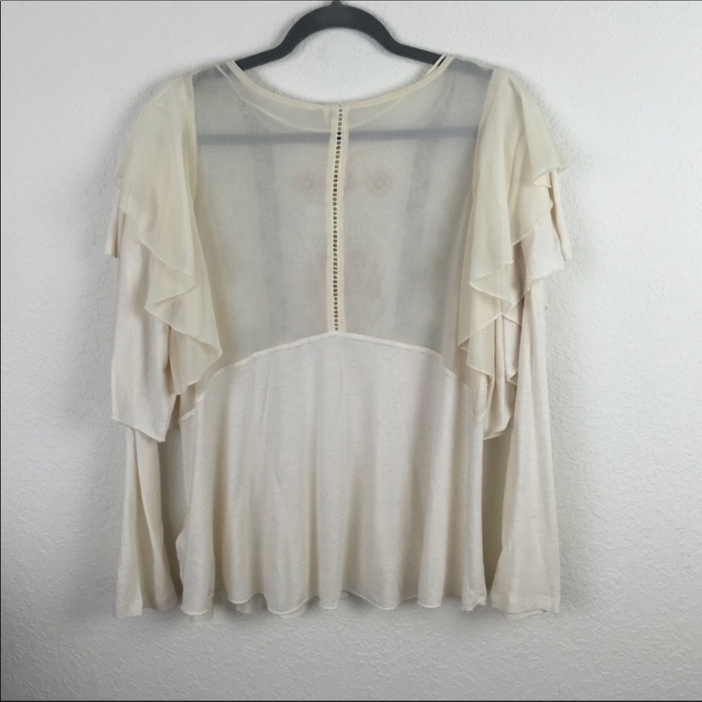 ‼️LastChance‼️NWT Free People Embroidered Top - Picture 5 of 5